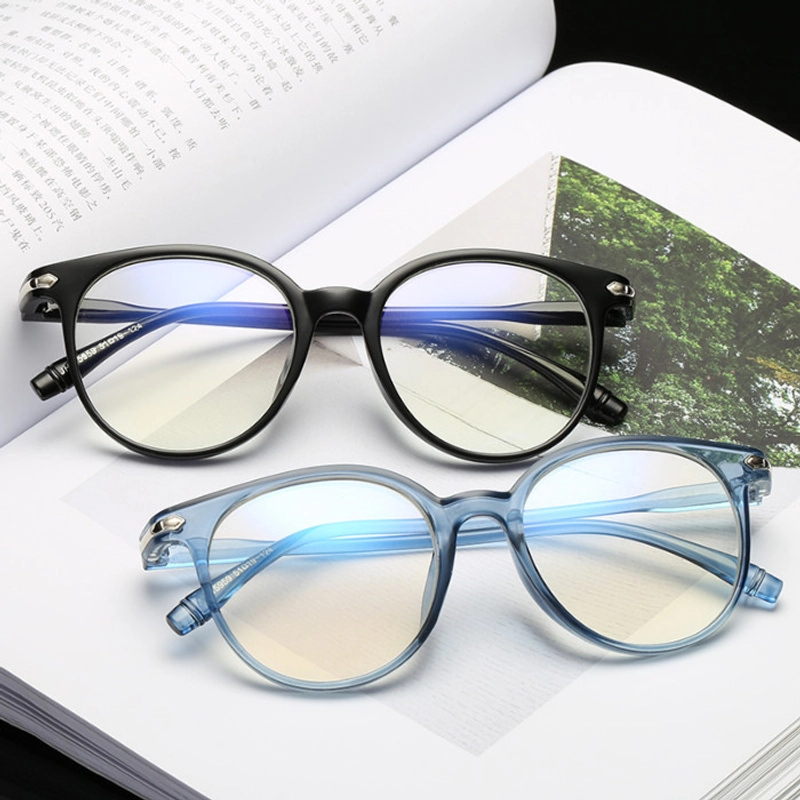 Product image KAHASIL - Kacamata Wanita Pria Anti Radiasi Frame Transparan Bening KH012 BLUE all variant